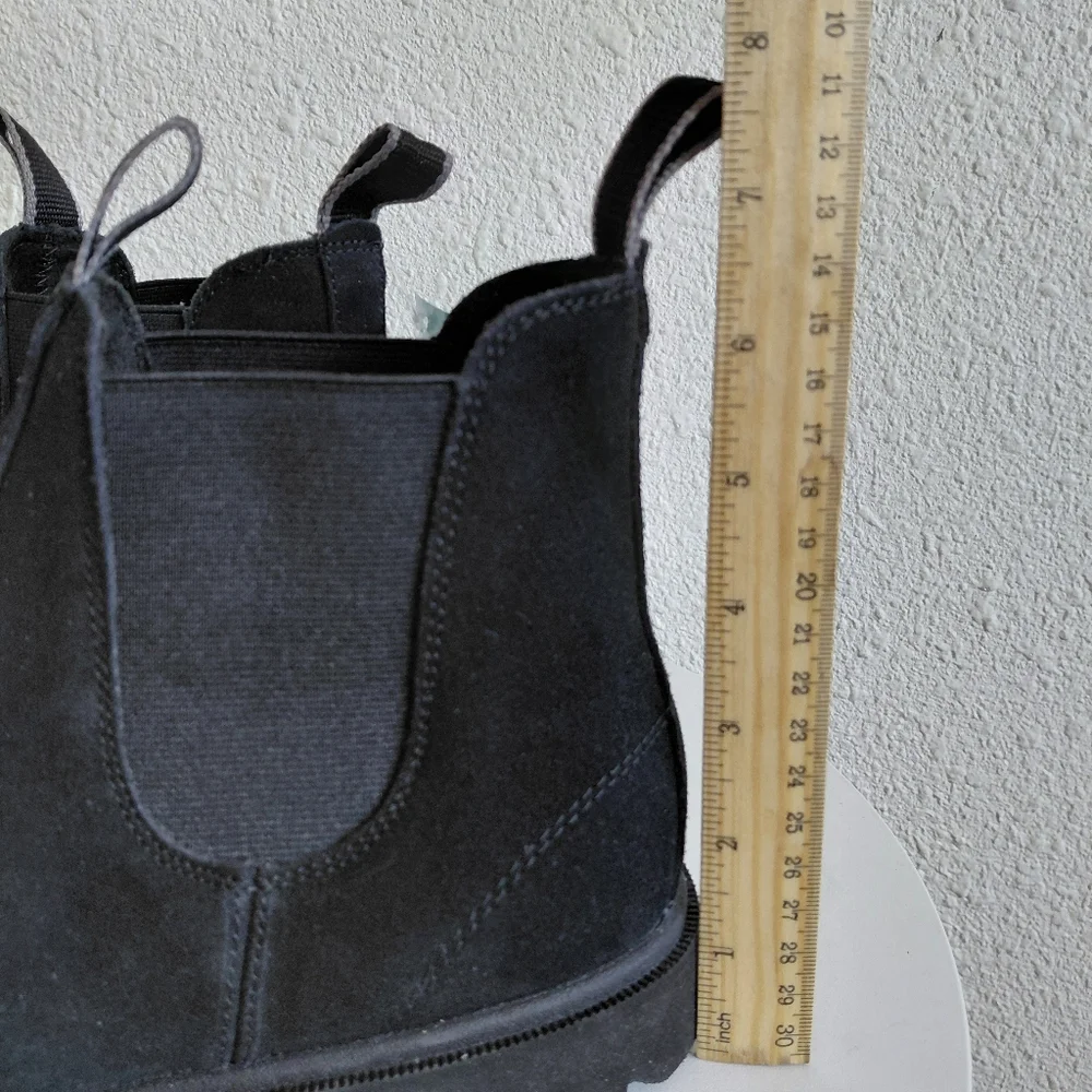 Nwob Reef Otis Black Suede Chelsea Boots CJ5169
